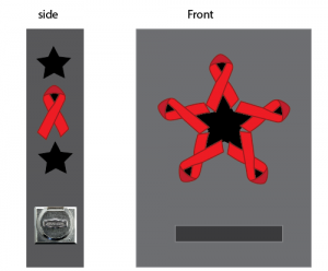 ribbon star idea