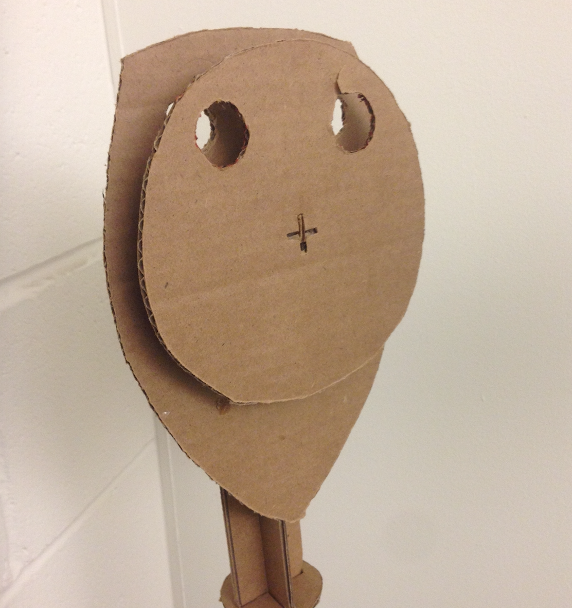 Initial mock-ups of the ObservaStory were made using cardboard.